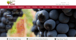 Desktop Screenshot of gotastewine.com